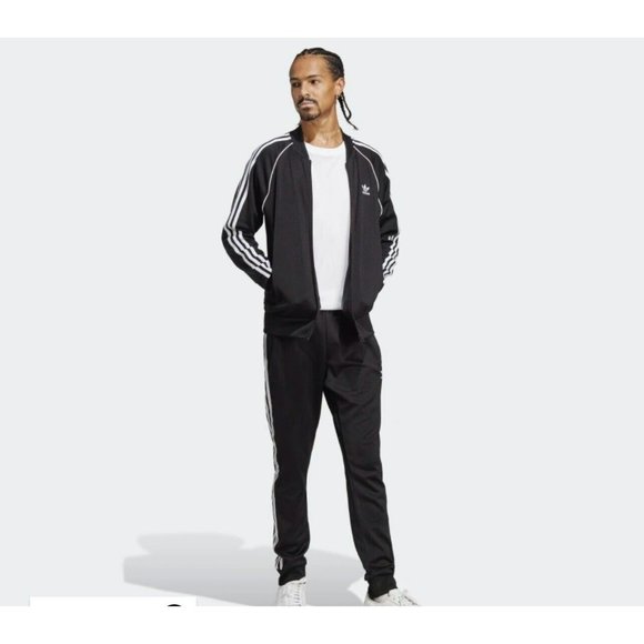 New Adidas Adicolor Classics SST Track Jacket - Color Black - Picture 4 of 6